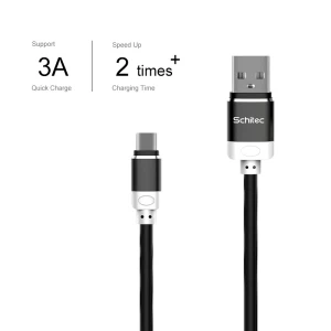 Ātrās C tipa uzlādes USB datu kabelis