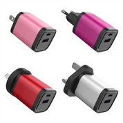 Dubultā USB sienas lādētāja 2A izeja
